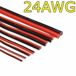 Провод силиконовый сдвоенный 24AWG