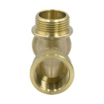 Тройник лат. 3/4" вн./вн./нар. Никель