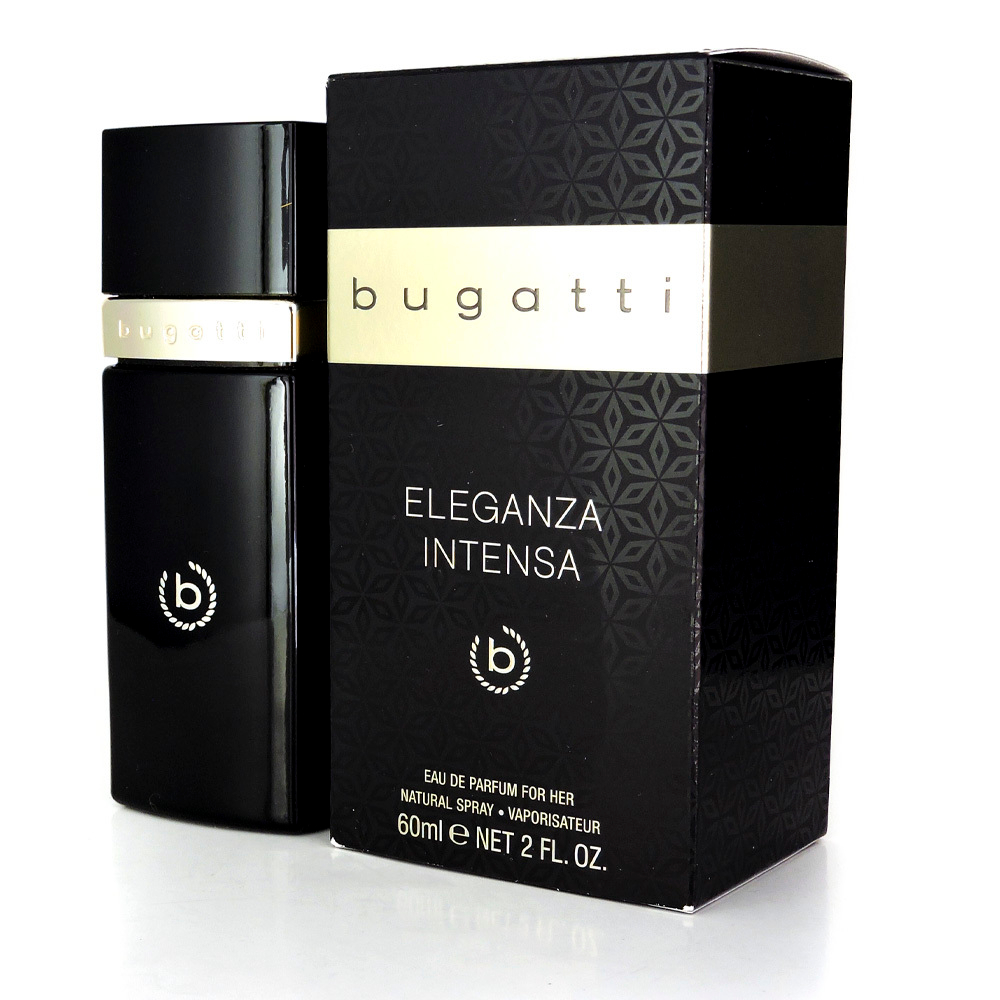 Bugatti Eleganza Intensa — парфюмерная вода для женщин. Аромат яркий, лакомый, насыщенный.