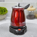 Турка электрическая 0,5л Energy EN-296, цвет красный