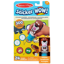Melissa & Doug - STEMPEL WITH STICKERS Собака + буклет Sticker Wow! 20155249