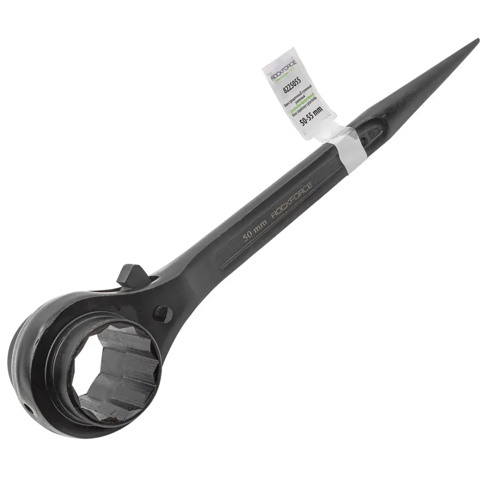 Ключ трещоточный ступичный усиленный 50-55мм RockForce##Rock FORCE RF-8225055