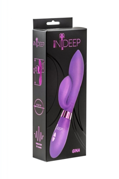 Вибратор Indeep Gina Purple 7700-02indeep