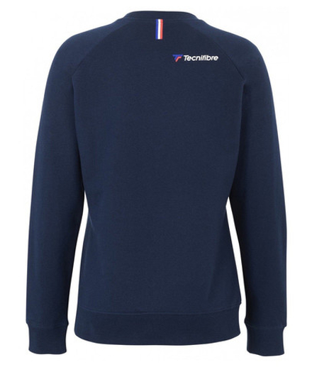Женская Кофта теннисная Tecnifibre Lady Sweat - небесный