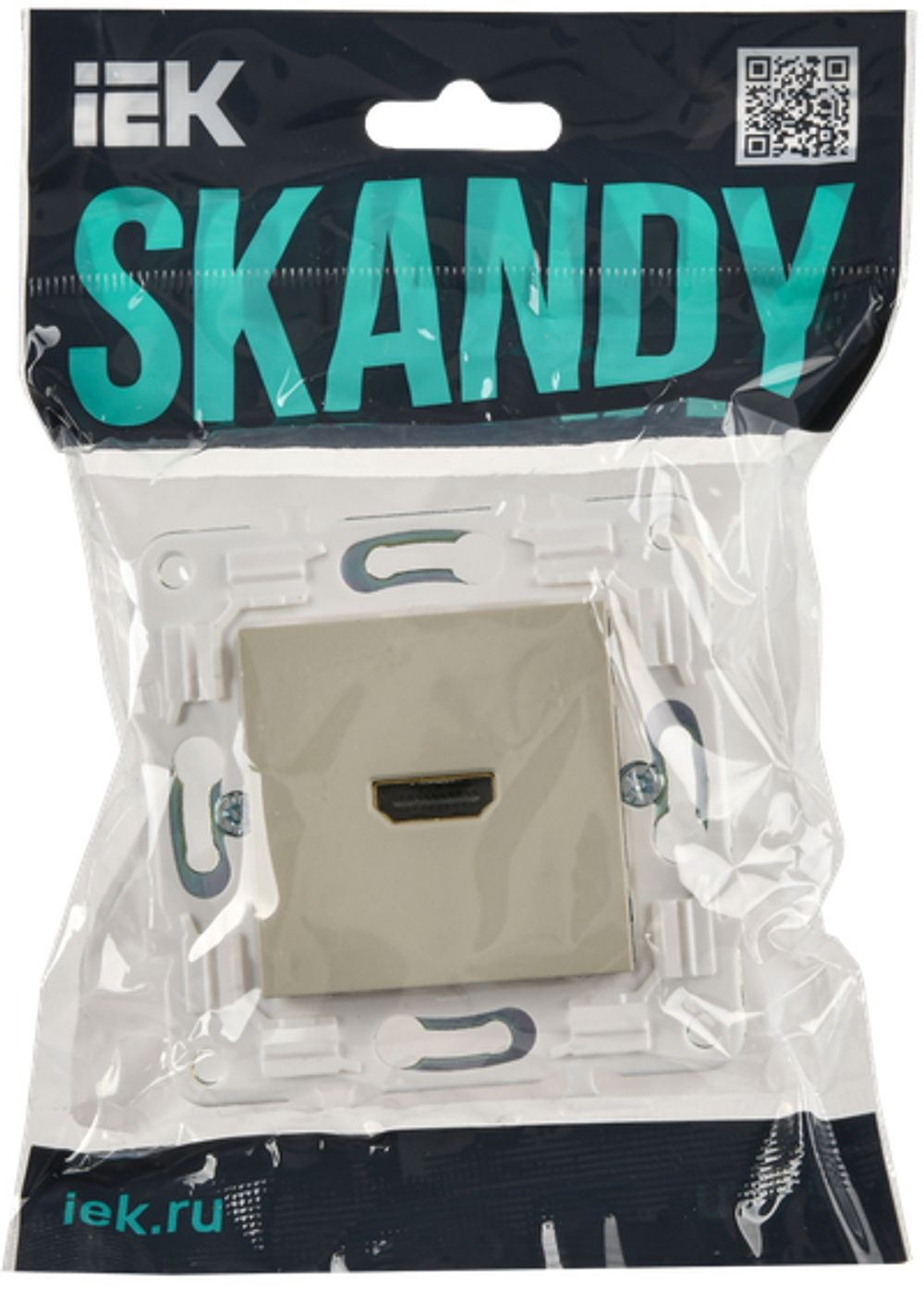 SKANDY Розетка HDMI SK-H01B бежевый IEK