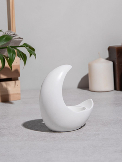 Статуэтка Дева и Подсвечник Полумесяц