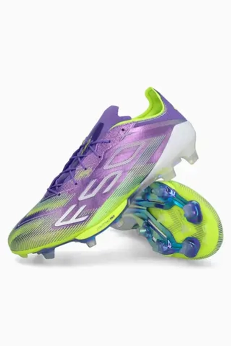 Бутсы adidas F50+ FG - фиолетовый