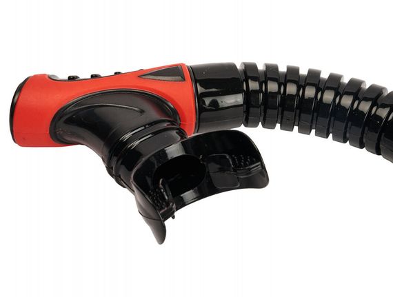 Трубка Seac Reverse Dry черный/красный