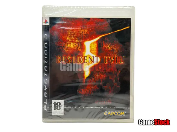 PS3 Resident Evil 5 (Новый, Английская версия, BLES-00485)