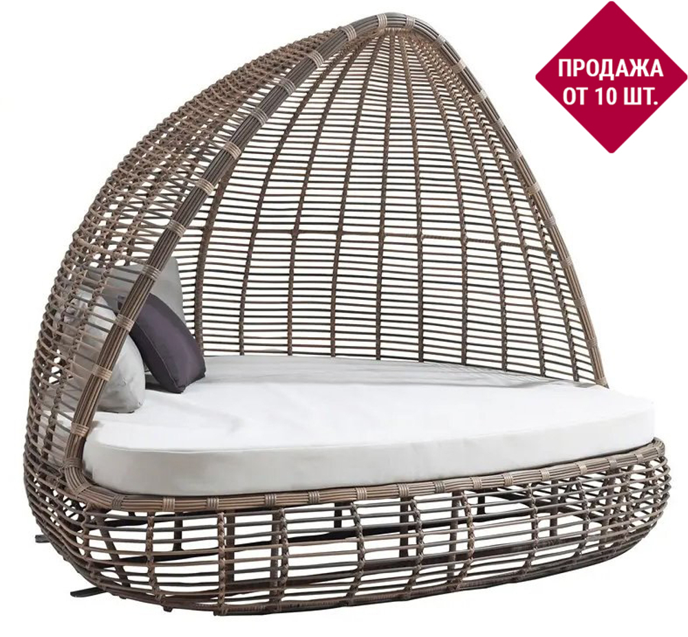 Лаунж-лежак плетеный Tagliamento Modern