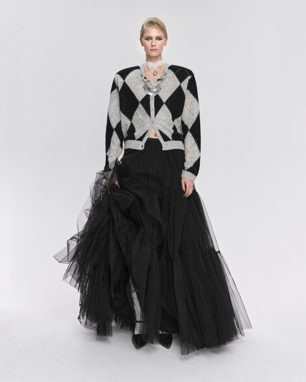 Юбка из фатина