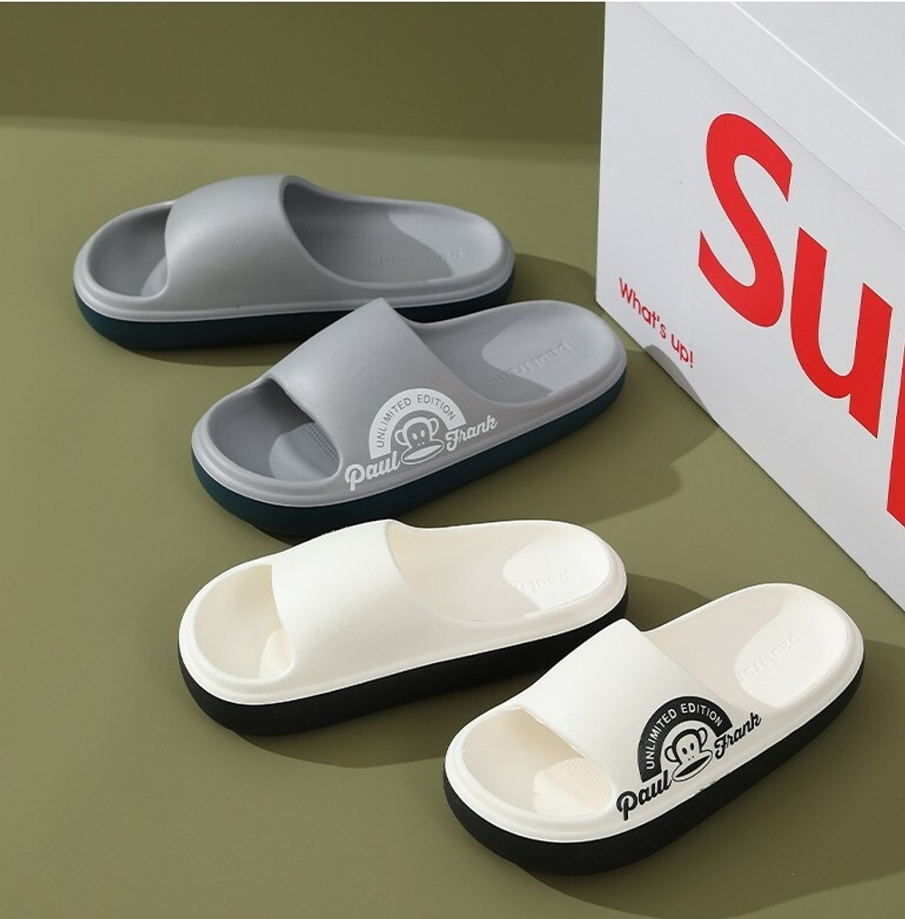Шлёпанцы Paul Frank Unlimited (Grey)