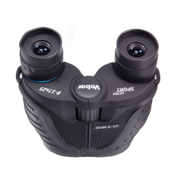 Бинокль Veber Sport Ultra БН 8-17x25 black - многослойное просветление оптики
