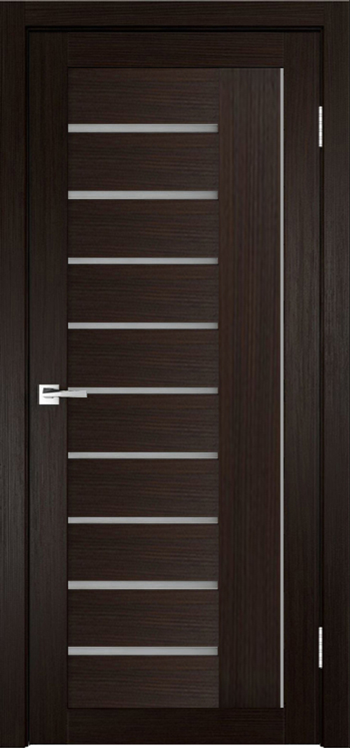 Межкомнатная дверь Y-5 / Цвет тон Венге / Остекление "Сатинат белое" / Двери Верда
