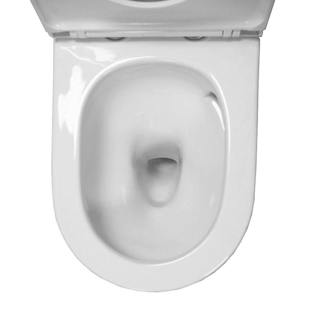 Унитаз-моноблок Azario Vally 690х360х760 напольный, слив "Торнадо", в комплекте с быстросъемным и сиденьем микролифт (AZ-80687)