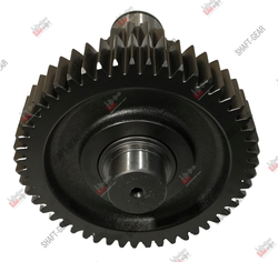 16JS200T-1707050 - Вал промежуточный демультипликатора (короткий) на КПП
