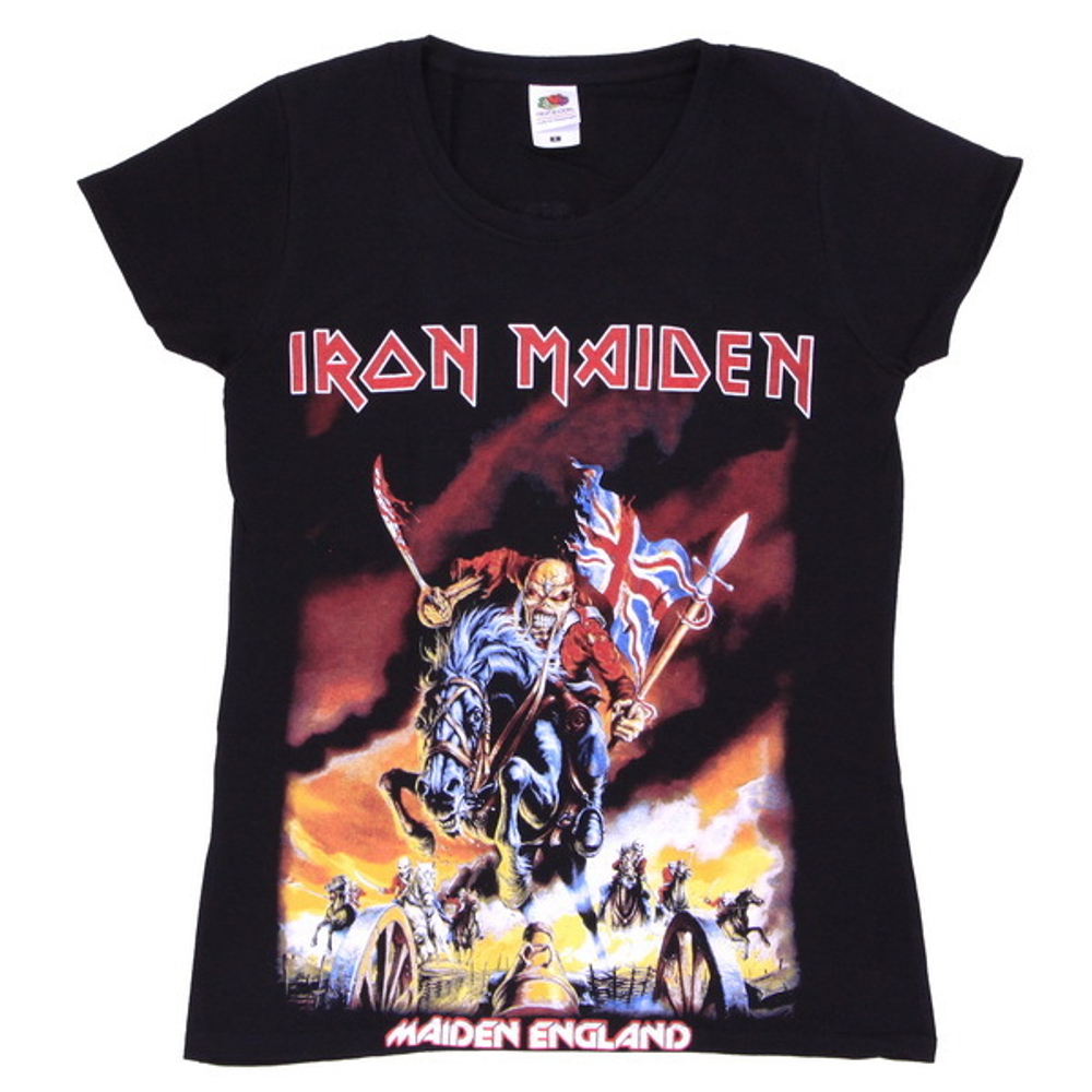 Футболка женская Iron Maiden Maiden England