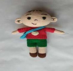 Toxunma kukla \ Кукла из хлопковых ниток Asiman