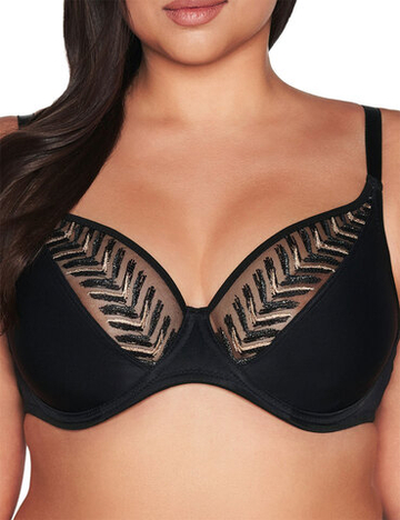 Бюстгальтер с мягкой чашкой Ava GODDESS 2118 M Bralette Black