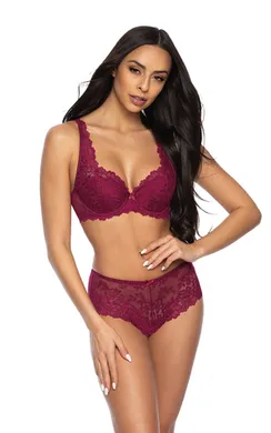 Бюстгальтер M-053-22 Carmela Burgund
