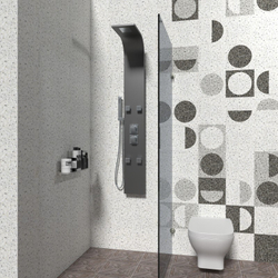 Панель ПВХ ВЕК фотопечать 3D матовые Терраццо рисунок 2700х250 мм