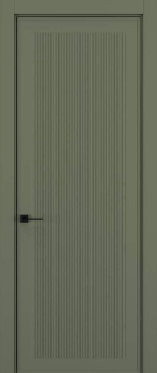 Дверь 3 VERTICAL Матовый Оливковый