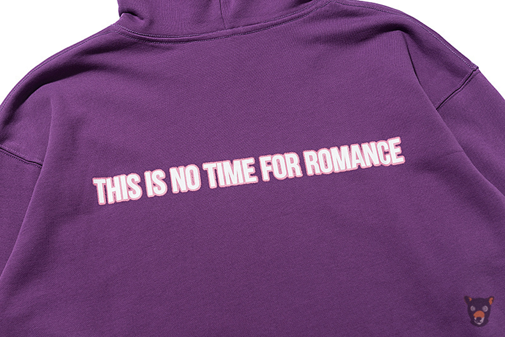 Худи Vetements "This is no time for romance"