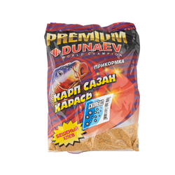 Прикормка "DUNAEV-PREMIUM" 1кг Карп-Сазан Скопекс