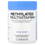 Codeage, Метилированный мультивитамин +, 90 растительных капсул