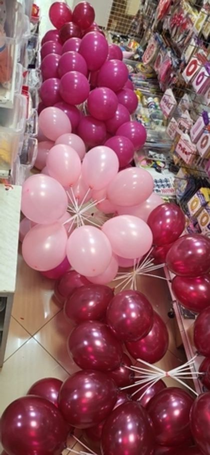 Надувка и раздача шаров