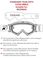 Комплект отрывных плёнок Standart для очков Ariete Mudmax