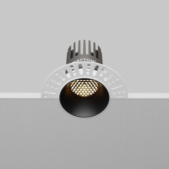 Встраиваемый светильник Maytoni Technical DL124-10W-3K-TRS-B