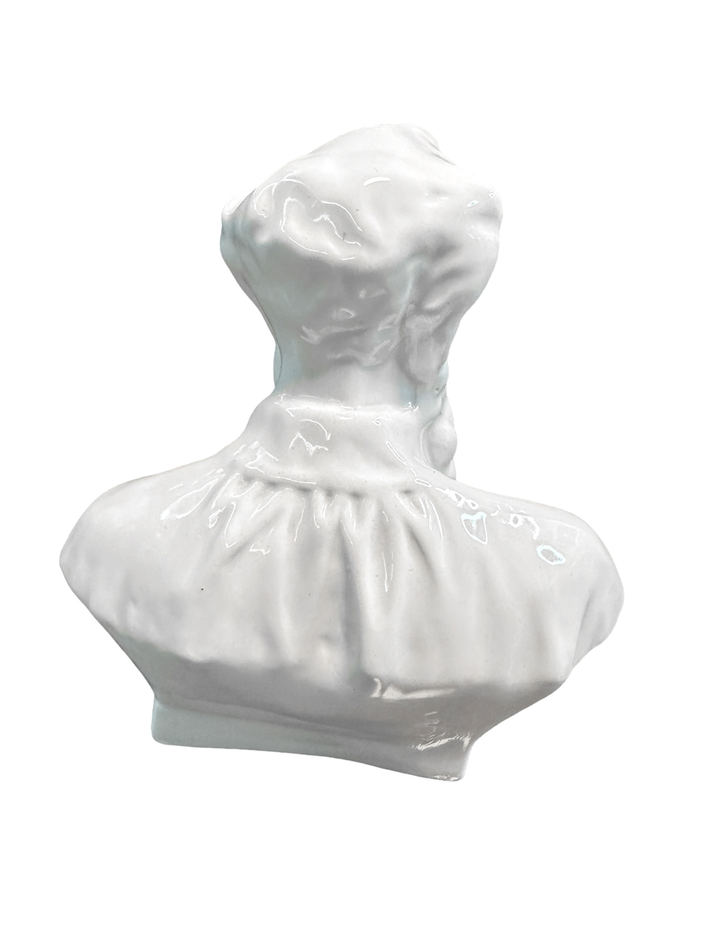 Бюст. Лев Николаевич Толстой, СССР, 1950-60 г. Фарфор, глазурь.