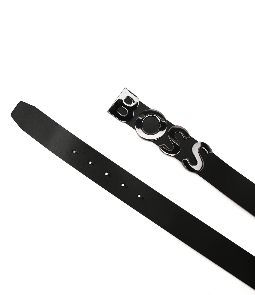 кожаный ремень BOSS BLACK - черный(50471128)