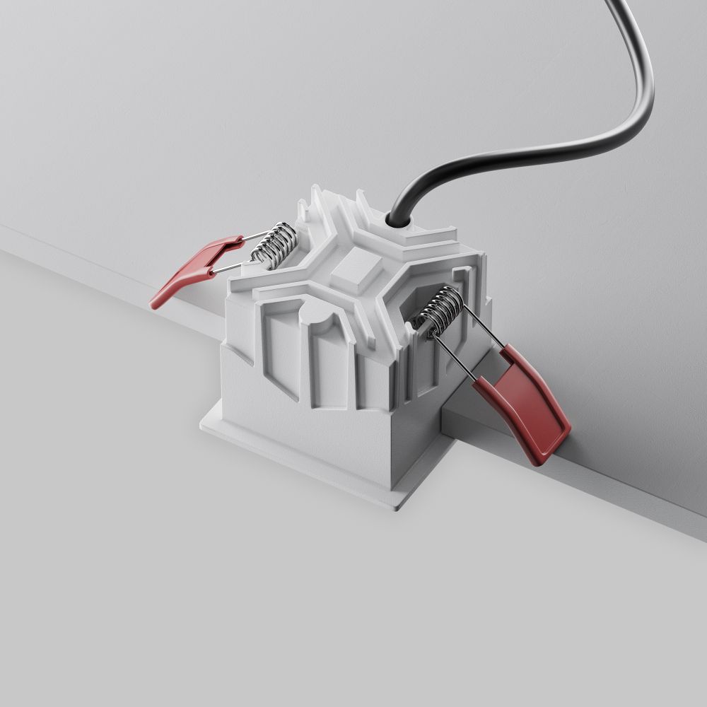 Светильник встраиваемый светодиодный Maytoni   DL043-01-10W3K-SQ-W-1