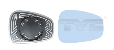 TYC - 30100401-TYC - Staklo za retrovizor, spoljasnji retrovizor