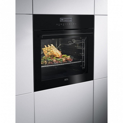 Электрический духовой шкаф AEG BPE 742320 B , черный