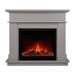 Электрокамин RealFlame Regent 26 BG кашемир с очагом Moonblaze Black