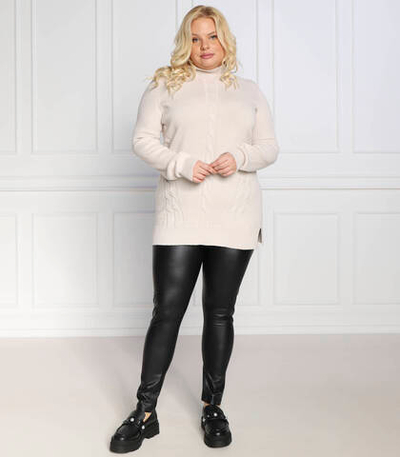 свитер album plus size Persona by Marina Rinaldi - бежевый(1364062)