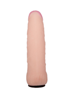 Черный пояс-трусики с двумя телесными насадками Экзотик-Sara - 15,7 и 10 см. (Цвет: телесный с черным)