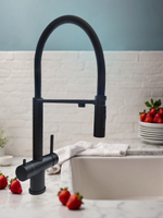 Смеситель для кухни с гибким изливом AltroBagno Flusso 050204 MB