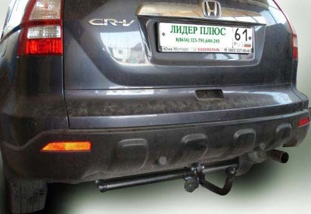 Фаркоп(прицепное) Лидер-Плюс для HONDA CR-V (RE5) 2006- 2012(паспорт и сертификат в комплекте)(без электрики)H101-A