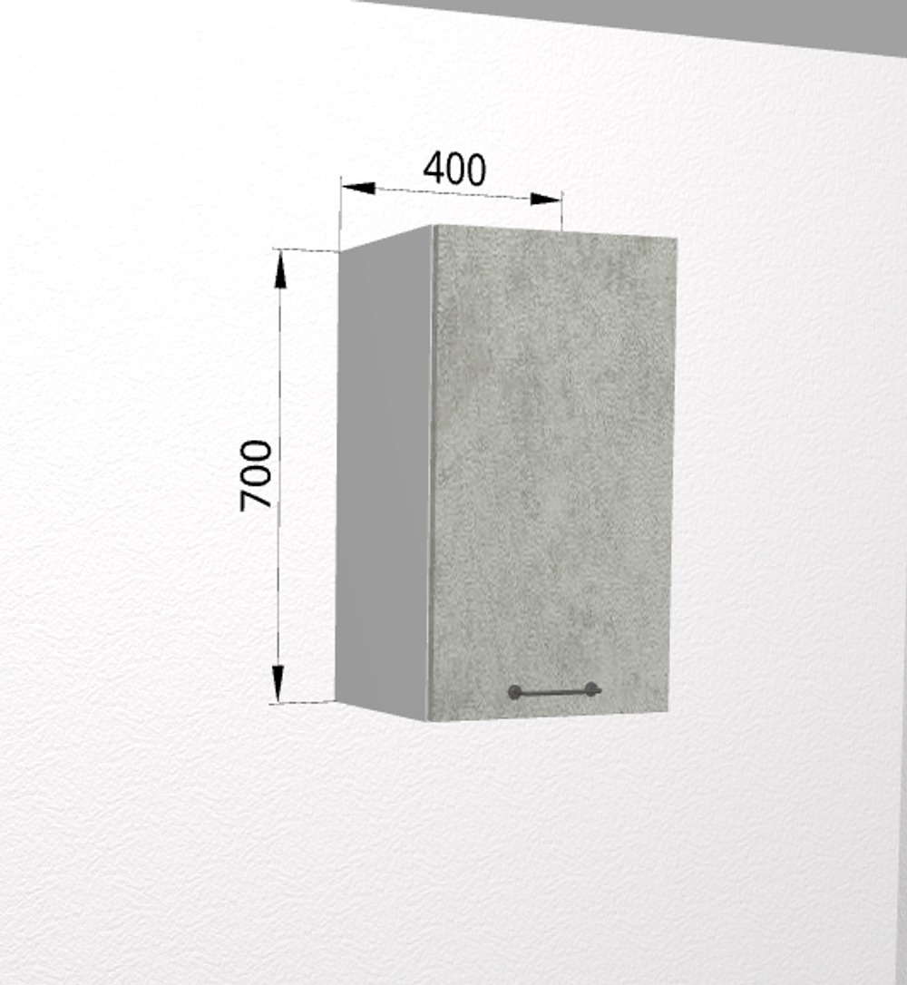 Лофт Бетон светлый П 400