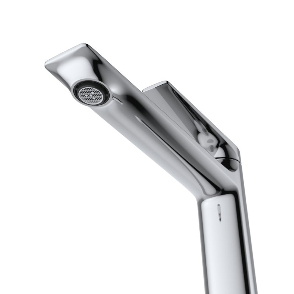 Смеситель для накладной раковины без донного клапана CEZARES LINER-LC-01-W0