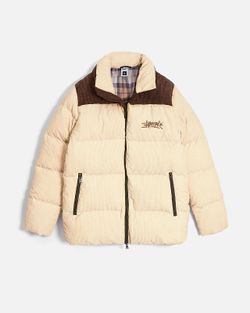Пуховик AW24 Downjacket Velvet Combo Beige