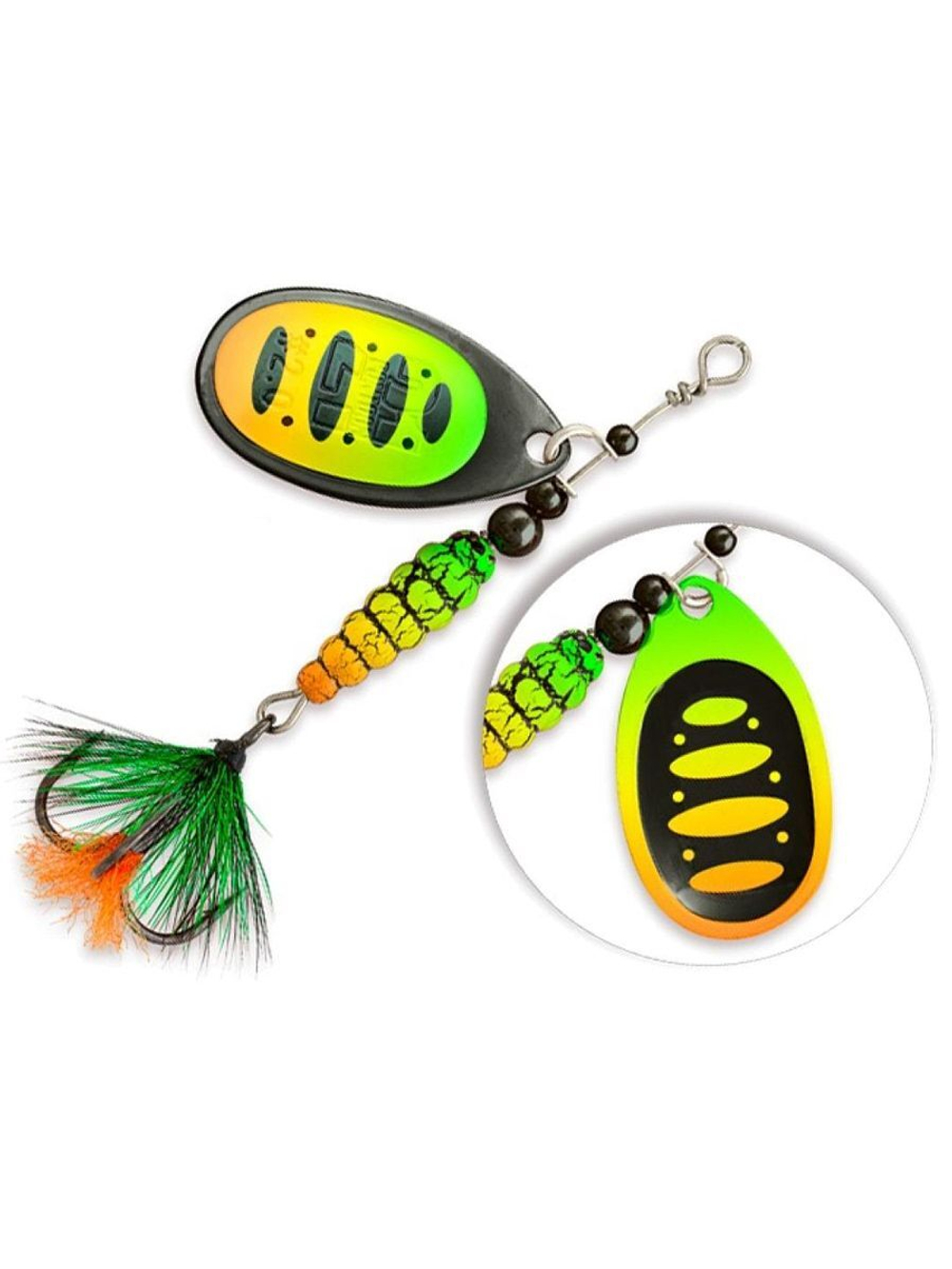 Блесна вертушка TB SYNCHRONY, #0, STT21-FT1