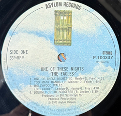 Виниловая пластинка Eagles ‎– One Of These Nights LP