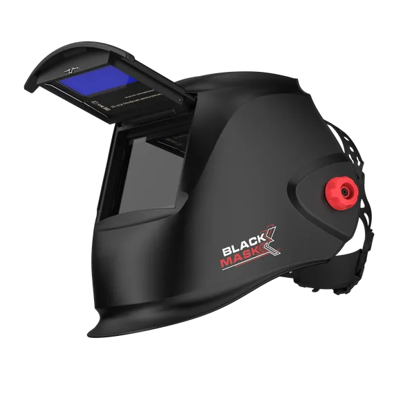Маска сварщика хамелеон BLACK MASK АСФ 100 51ST100FS (с откидным стеклом)