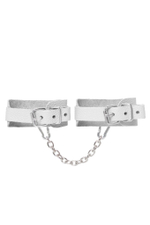 Белые мини-оковы со скруглёнными углами