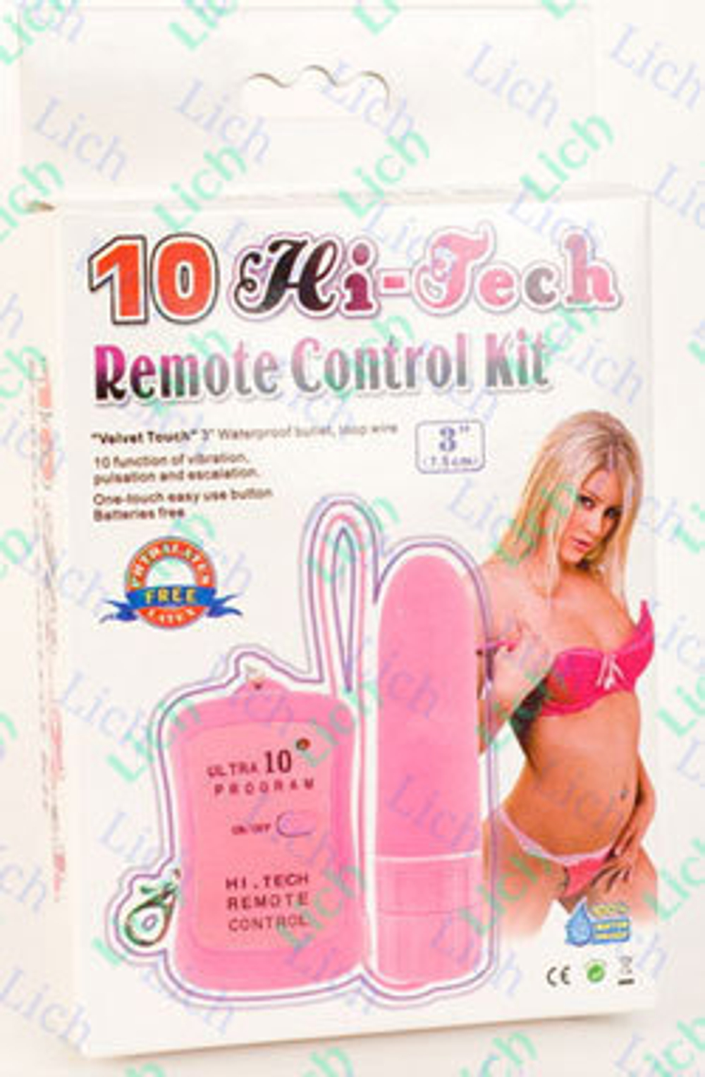 Вибратор с пультом дистанционного управления